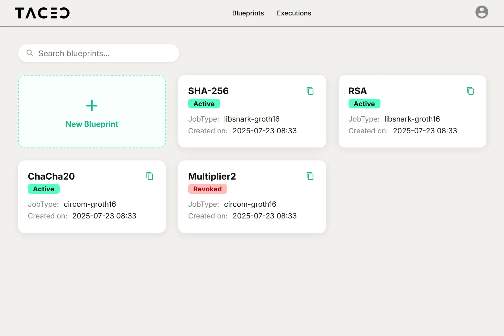 Blueprint Management