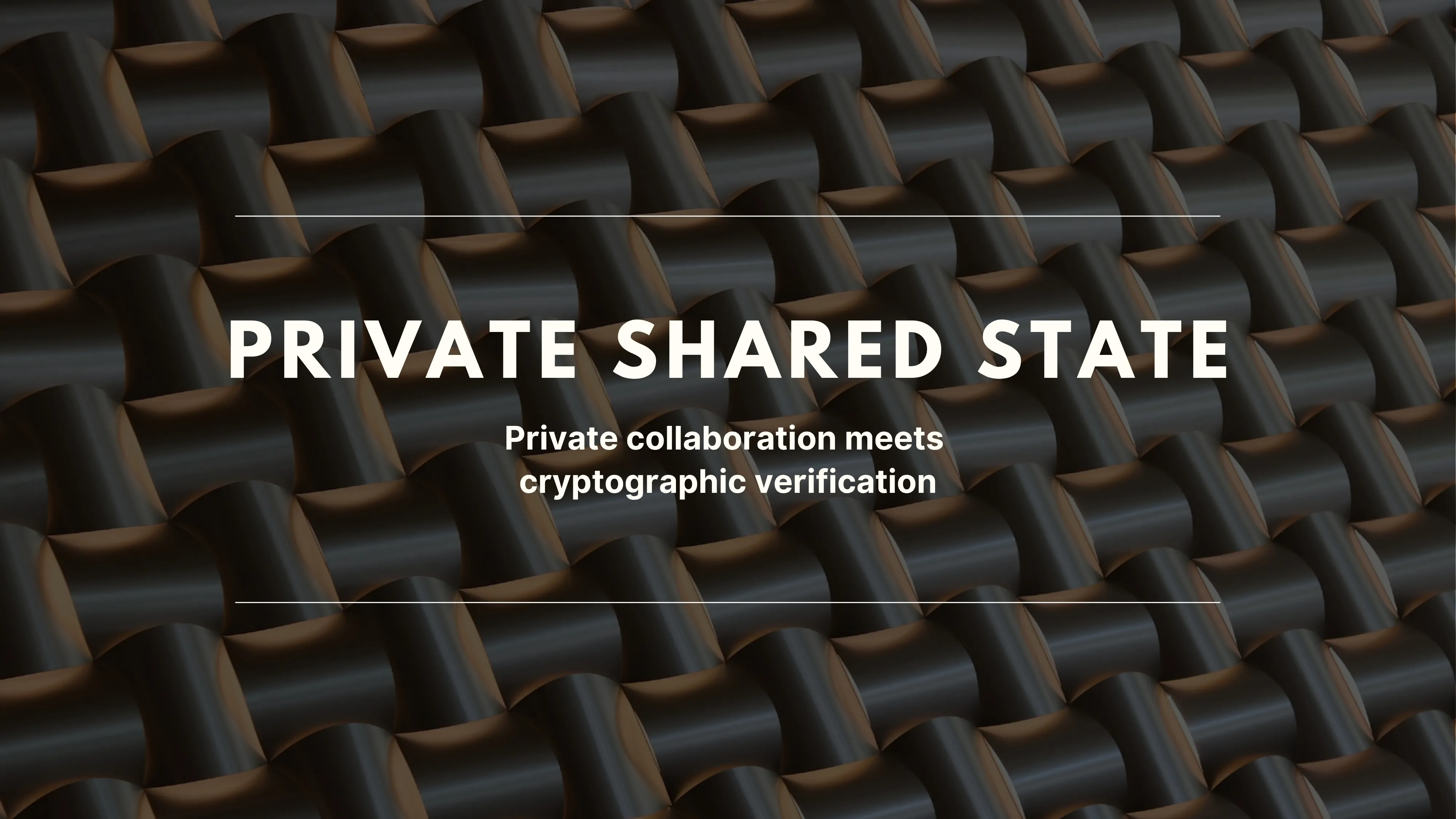 Private Shared State